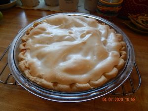 CHAdmirand_buttermilk pie with meringe topping
